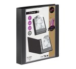 Classeur 4 anneaux plastifié CREATIV'GALLERY VIQUEL personnalisable A4 - Dos 4 cm - coloris noir