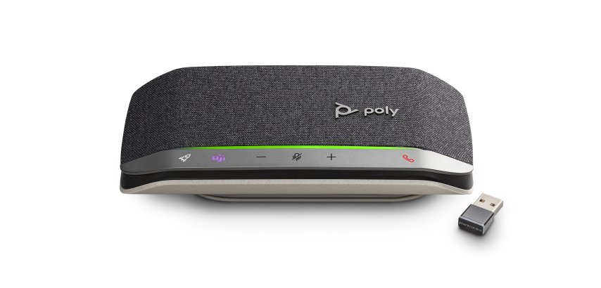 Altavoz bluetooth para audioconferencias HP Poly Sync 20+ USB-A con Certificación Teams