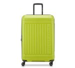 Delsey Lutece - Valise extensible 4 doubles roues - 75 cm citron vert