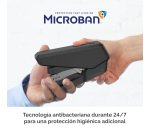 Grapadora EasyPress LX860 Fellowes negra Microban. Media carga