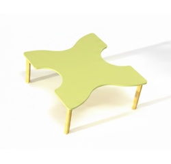 Tafel Fabiano Kids in X-vorm - Maat T1 - Kleuterschool