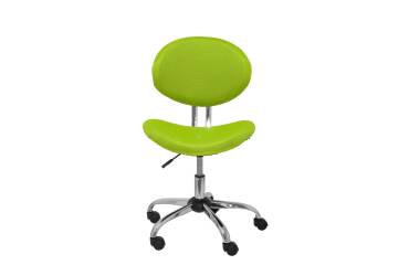 Silla infantil Albendea tejido de malla color verde