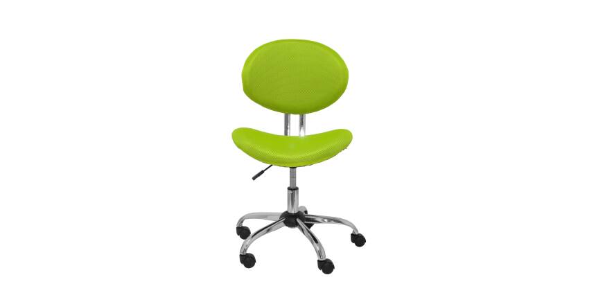 Silla infantil Albendea tejido de malla color verde