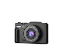PRIXTON Cámara de fotos Digital 4K Negra Xplorer DV900