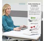 Ratón ergonómico vertical inalámbrico ambidiestros Fellowes Penguin, tamaño S
