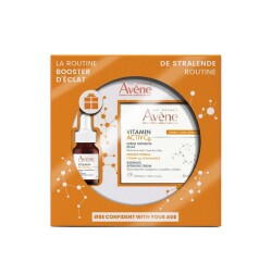 Avene coffret cadeau crème Vitamin Activ Cg éclat intense 50 ml + sérum Vitamin Cg offert