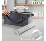 Alfombrilla de escritorio grande Leitz - Gris claro