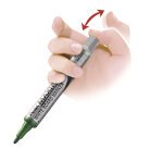 Marcador "Maxiflo" punta cónica media - Verde