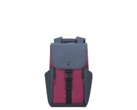 Mochila Securflap 1 compatimento protección PC 15" Rojo Delsey