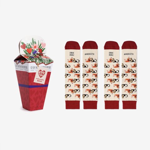 Kit ramo "Love you mucho" Miau-amorcito