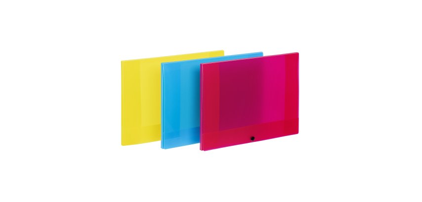 Pochettes de rangement A4 Polypropylène - PROPYGLASS - Viquel - 24 x 32 cm
