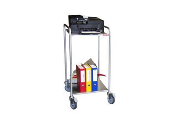 Desserte 250 kg 2 plateaux 635x470 mm tôle
