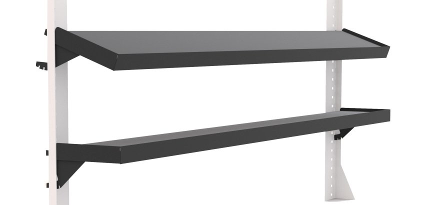 Tablette pour établi 24x150cm