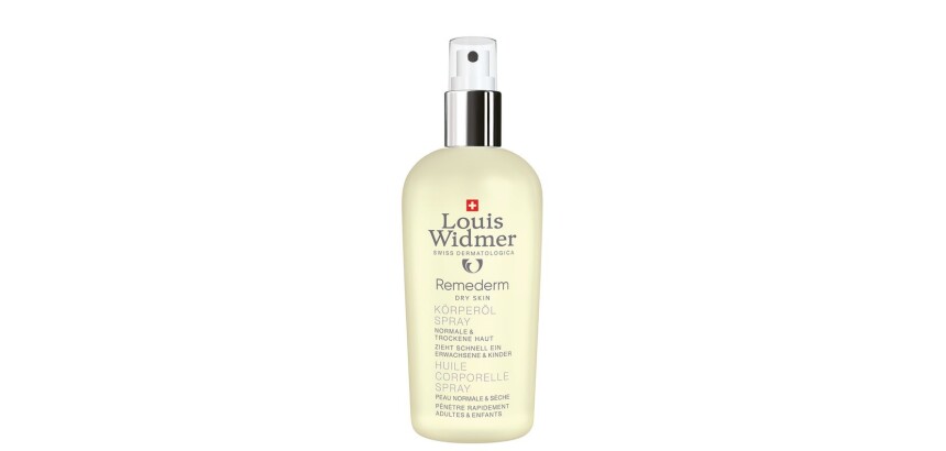 Huile corporelle Remederm Louis Widmer - Spray de 150 ml