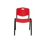 Lot de 4 chaises de réunion ROBLEDO PVC