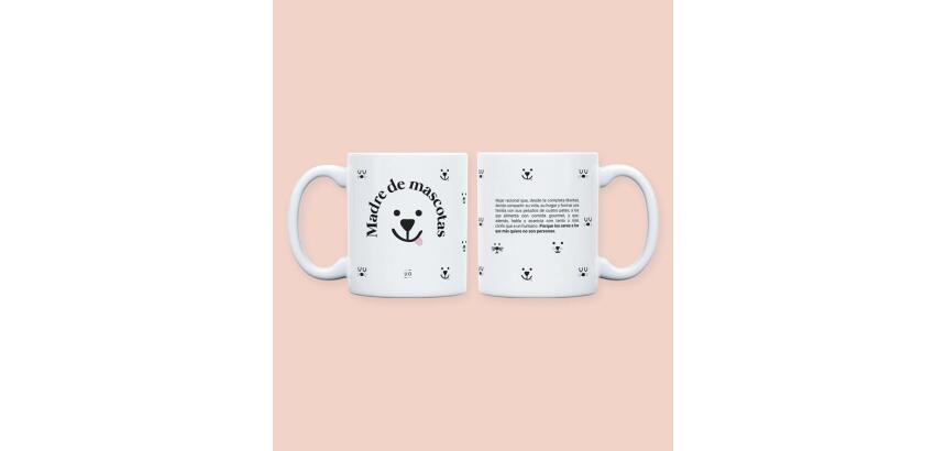 Taza "Madre de mascotas" 350ml, cerámica 
