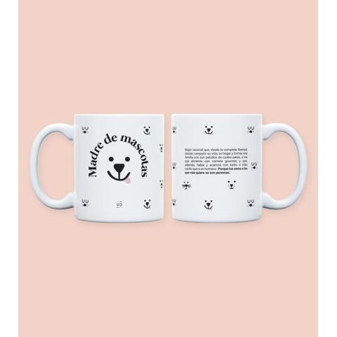 Taza "Madre de mascotas" 350ml, cerámica