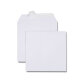 Boîte de 500 enveloppes carrées blanches 220x220 120 g/m² bande de protection