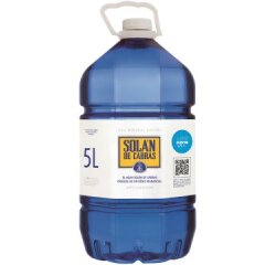 Garrafa de Agua Solán de Cabras PET 5L