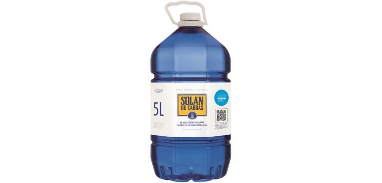 Garrafa de Agua Solán de Cabras PET 5L