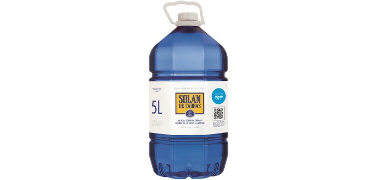 Garrafa de Agua Solán de Cabras PET 5L