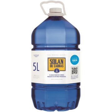 Garrafa de Agua Solán de Cabras PET 5L
