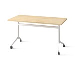 Inklapbare tafel POLLY, L.140 x D.70 cm, beuken blad