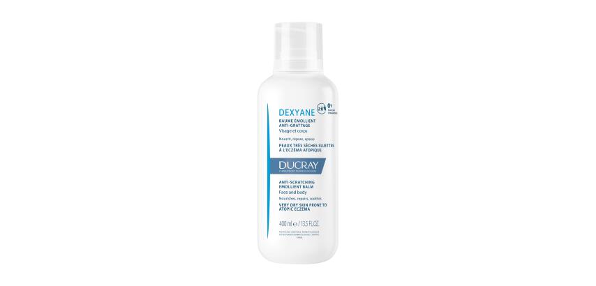Emollient anti-scratching balm for face and body Ducray Dexyane - 400 ml bottle