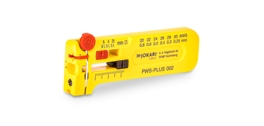 Micro-pince à dénuder de précision JOKARI – Pour fils Ø 0,25 à 0,80 mm