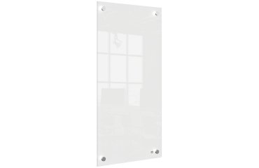 Panel pizarra magnética de cristal pequeña NOBO  300 x 600 mm, blanco
