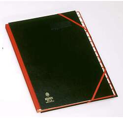 Trieur carte Extendos 16 divisions onglets alphabétiques coloris noir