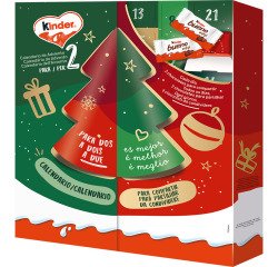 Calendario de Adviento Kinder para dos