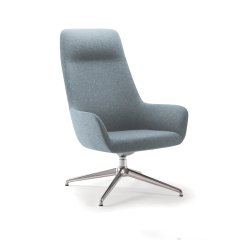 CITTA LOUNGE-Sessel mit Kopfstütze - 1 Sitzplatz