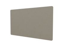 Panneau acoustique mural Nael en PET 12 mm - avec châssis de renfort au dos - forme ronde ou rectangle