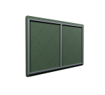Panneau acoustique mural Nael en PET 12 mm - avec châssis de renfort au dos - forme ronde ou rectangle