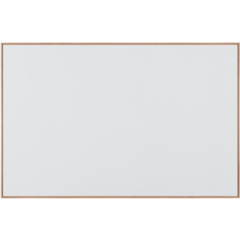 Muse Pizarra magnetica color blanca flotante enamarcada madera haya maciza