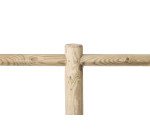 Barrière range vélo en bois Modèle initial