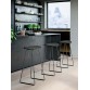 Tabouret ALTO assise bois hauteur 75cm
