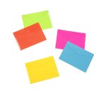 Pochettes de rangement à scratch Viquel HappyFluo A4 Maxi