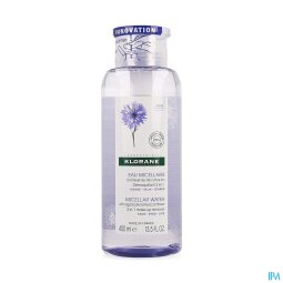 Klorane Eau micellaire au Bleuet BIO / Démaquillant 3 en 1 400ml