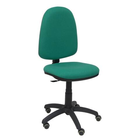 Silla Ayna bali ruedas de parquet - Verde pino