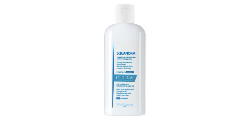 Treatment shampoo Ducray Squanorm for oily dandruff - 200 ml bottle