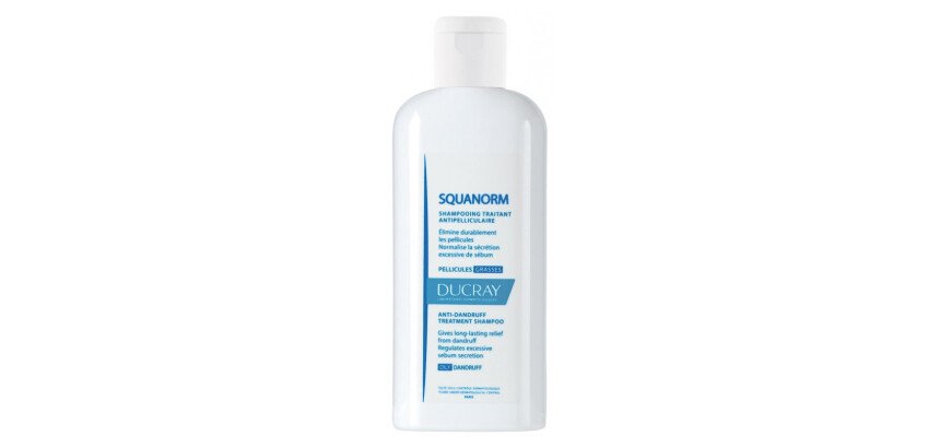 Ducray SQUANORM Verzorgende Shampoo Vette Schilfers 200ml