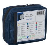 Trousse de secours Grutier en tissu bleu