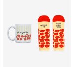 Kit Taza + Calcetines "La mejor tía que se puede tener" Fam Talla 36-41