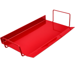 Fabiano metal mesh locker - open side