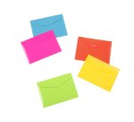 Pochettes de rangement à scratch Viquel Happy Fluo A5