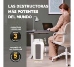 Destructora Trituradora de documentos Fellowes LX65 corte en partículas 11,5L P-4 blanca