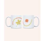 Taza "Ser la guapa de la oficina no es fácil" 350 ml, cerámica 
