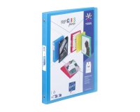 Classeur souple personnalisable A4 Dos 2,5 cm Polypropylène - PROPYGLASS - Viquel - 24,5 x 31,5 x 2,5 cm
